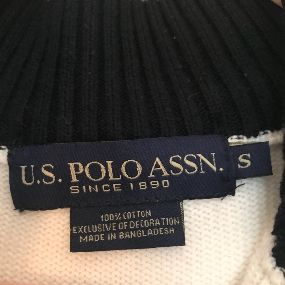 Men’s Polo Ralph Lauren 3/4 Zip Sweater - Picture 2 of 2